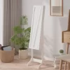 vidaXL Decor* Free-Standing Mirror White 13.4