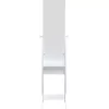 vidaXL Decor* Free-Standing Mirror White 13.4