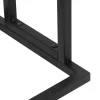 vidaXL Bathroom Accessories* Freestanding Towel Rack Black 18.9