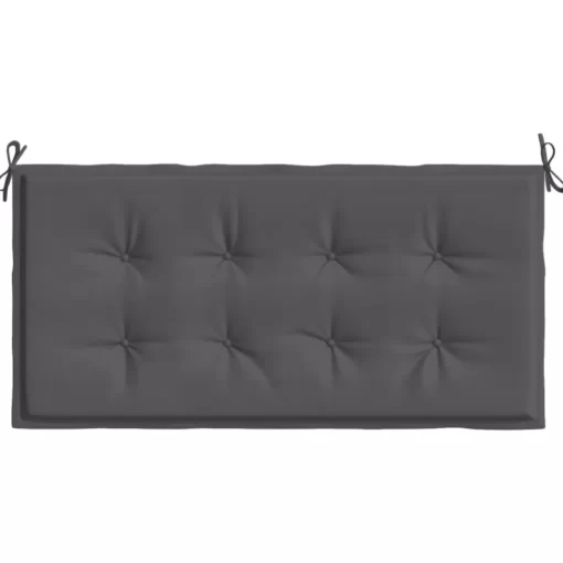 vidaXL Decor* Garden Bench Cushion Anthracite 39.4"X19.7"X1.2" Oxford Fabric