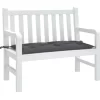 vidaXL Decor* Garden Bench Cushion Anthracite 39.4