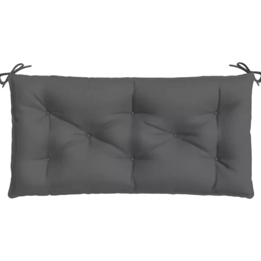 vidaXL Decor* Garden Bench Cushion Anthracite 39.4"X19.7"X2.8" Oxford Fabric