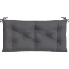 vidaXL Decor* Garden Bench Cushion Anthracite 43.3