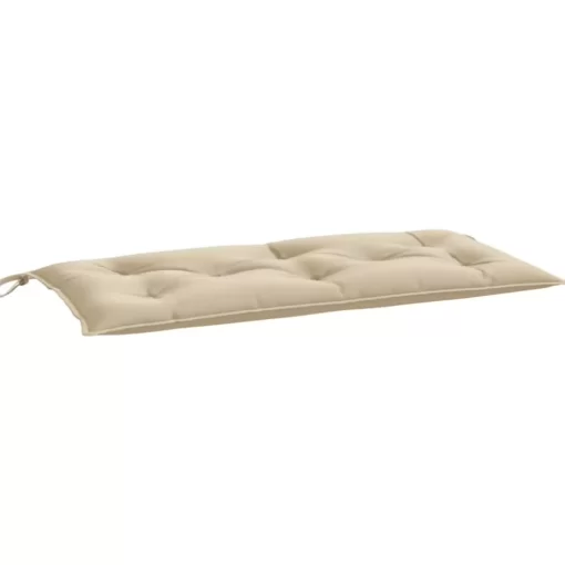 vidaXL Decor* Garden Bench Cushion Beige 39.4"X19.7"X2.8" Oxford Fabric