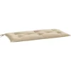 vidaXL Decor* Garden Bench Cushion Beige 43.3