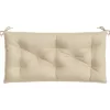 vidaXL Decor* Garden Bench Cushion Beige 43.3