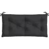 vidaXL Decor* Garden Bench Cushion Black 39.4