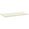 vidaXL Decor* Garden Bench Cushion Cream 39.4