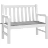 vidaXL Decor* Garden Bench Cushion Gray 39.4