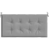 vidaXL Decor* Garden Bench Cushion Gray 39.4