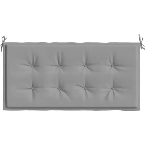 vidaXL Decor* Garden Bench Cushion Gray 39.4"X19.7"X1.2" Oxford Fabric