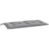 vidaXL Decor* Garden Bench Cushion Gray 39.4