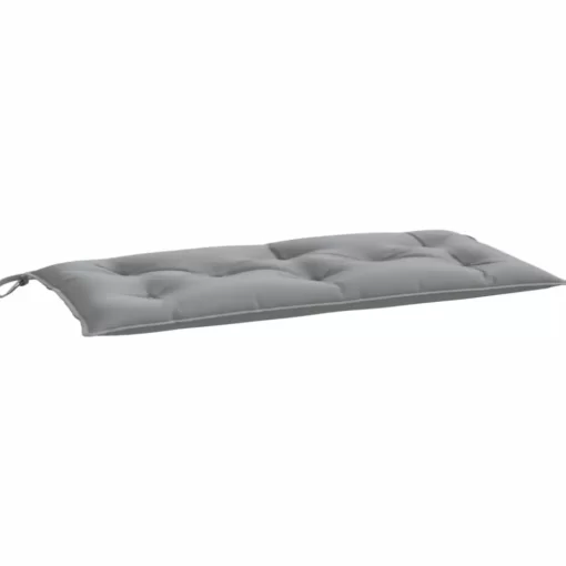 vidaXL Decor* Garden Bench Cushion Gray 43.3"X19.7"X2.8" Oxford Fabric