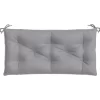 vidaXL Decor* Garden Bench Cushion Gray 43.3