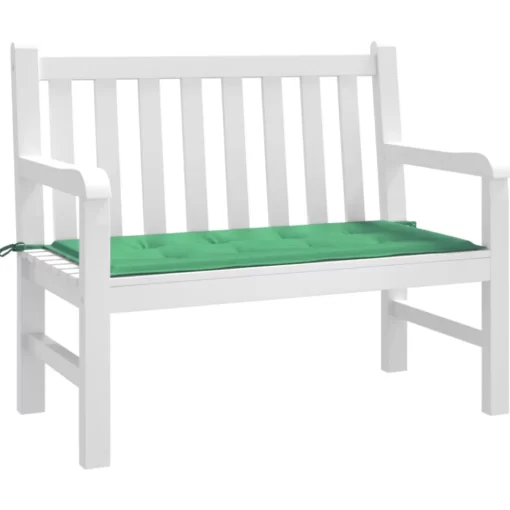 vidaXL Decor* Garden Bench Cushion Green 39.4"X19.7"X1.2" Oxford Fabric