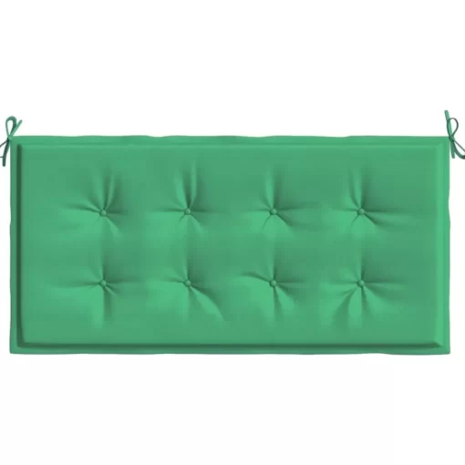 vidaXL Decor* Garden Bench Cushion Green 39.4"X19.7"X1.2" Oxford Fabric