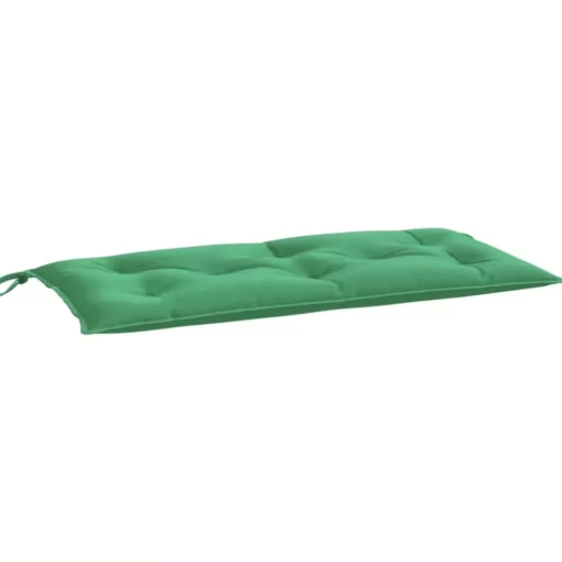 vidaXL Decor* Garden Bench Cushion Green 39.4"X19.7"X2.8" Oxford Fabric