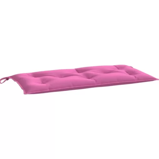 vidaXL Decor* Garden Bench Cushion Pink 39.4"X19.7"X2.8" Oxford Fabric