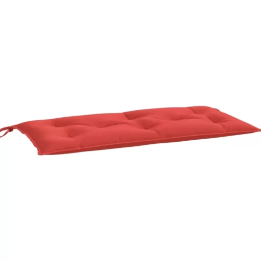 vidaXL Decor* Garden Bench Cushion Red 39.4"X19.7"X2.8" Oxford Fabric