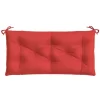 vidaXL Decor* Garden Bench Cushion Red 39.4