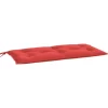 vidaXL Decor* Garden Bench Cushion Red 43.3