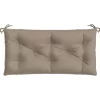 vidaXL Decor* Garden Bench Cushion Taupe 39.4