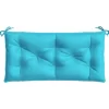 vidaXL Decor* Garden Bench Cushion Turquoise 39.4