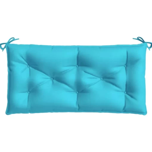 vidaXL Decor* Garden Bench Cushion Turquoise 39.4"X19.7"X2.8" Oxford Fabric