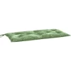 vidaXL Decor* Garden Bench Cushions 2Pcs Leaf Pattern 39.4