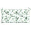 vidaXL Decor* Garden Bench Cushions 2Pcs Leaf Pattern 39.4