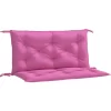 vidaXL Decor* Garden Bench Cushions 2Pcs Pink 39.4