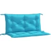 vidaXL Decor* Garden Bench Cushions 2Pcs Turquoise 39.4