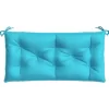 vidaXL Decor* Garden Bench Cushions 2Pcs Turquoise 39.4