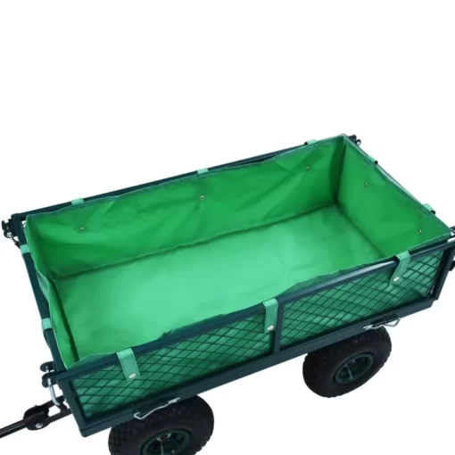 vidaXL Lawn & Garden* Garden Cart Liner Green Fabric