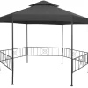 vidaXL Lawn & Garden* Garden Gazebo 127.2