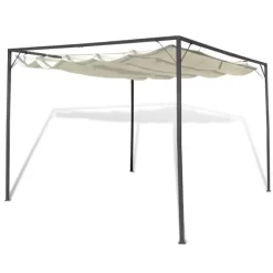 vidaXL Lawn & Garden* Garden Gazebo With Retractable Roof Canopy