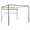 vidaXL Lawn & Garden* Garden Gazebo With Retractable Roof Canopy