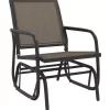 vidaXL Lawn & Garden* Garden Glider Chair Brown 24