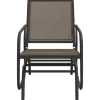 vidaXL Lawn & Garden* Garden Glider Chair Brown 24