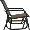 vidaXL Lawn & Garden* Garden Glider Chair Brown 24