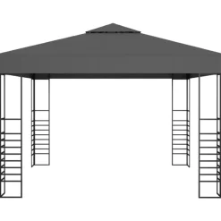 vidaXL Lawn & Garden* Garden Marquee 118.1"X118.1" Anthracite