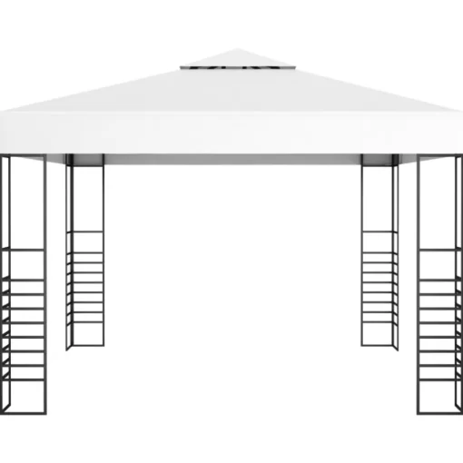 vidaXL Lawn & Garden* Garden Marquee 118.1"X118.1" White