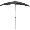 vidaXL Lawn & Garden* Garden Parasol With Pole 78.7