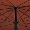 vidaXL Lawn & Garden* Garden Parasol With Pole 78.7