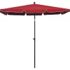 vidaXL Lawn & Garden* Garden Parasol With Pole 82.7