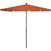 vidaXL Lawn & Garden* Garden Parasol With Pole 82.7