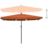 vidaXL Lawn & Garden* Garden Parasol With Pole 82.7