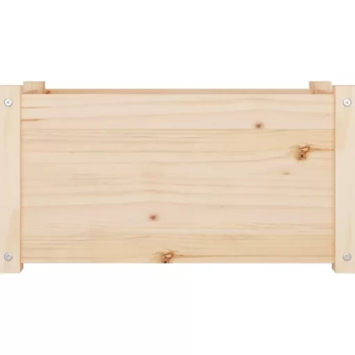 vidaXL Lawn & Garden* Garden Planter 23.6"X12.2"X12.2" Solid Wood Pine