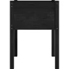 vidaXL Lawn & Garden* Garden Planter Black 19.7