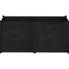 vidaXL Lawn & Garden* Garden Planter Black 59.1